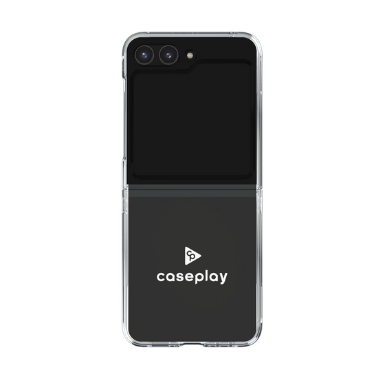 Clear Case［ オリジナル - caseplayロゴ - ホワイト/D ］