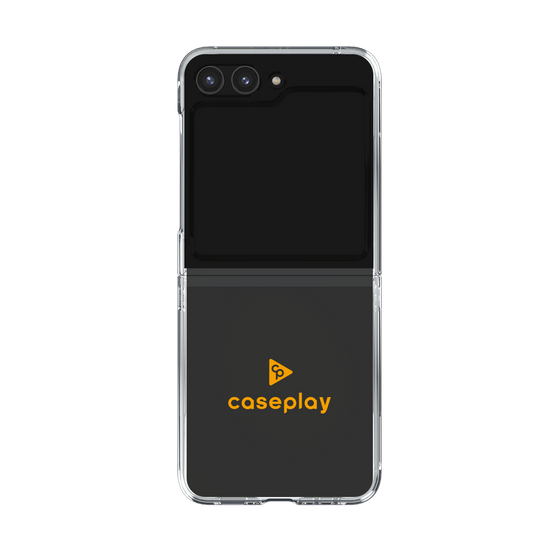 Clear Case［ オリジナル - caseplayロゴ - Orange/D ］
