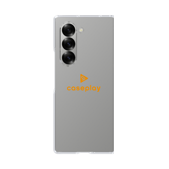 Clear Case［ オリジナル - caseplayロゴ - Orange/D ］