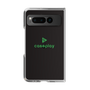 Clear Case［ オリジナル - caseplayロゴ - Green/D ］