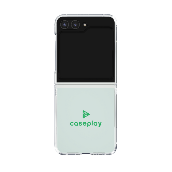 Clear Case［ オリジナル - caseplayロゴ - Green/D ］