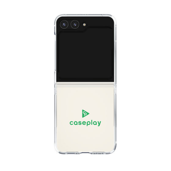 Clear Case［ オリジナル - caseplayロゴ - Green/D ］