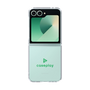 Clear Case［ オリジナル - caseplayロゴ - Green/D ］