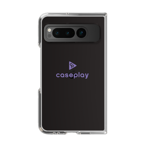 Clear Case［ オリジナル - caseplayロゴ - Purple/D ］