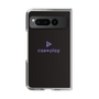 Clear Case［ オリジナル - caseplayロゴ - Purple/D ］