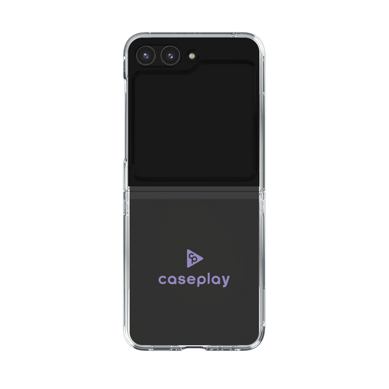 Clear Case［ オリジナル - caseplayロゴ - Purple/D ］