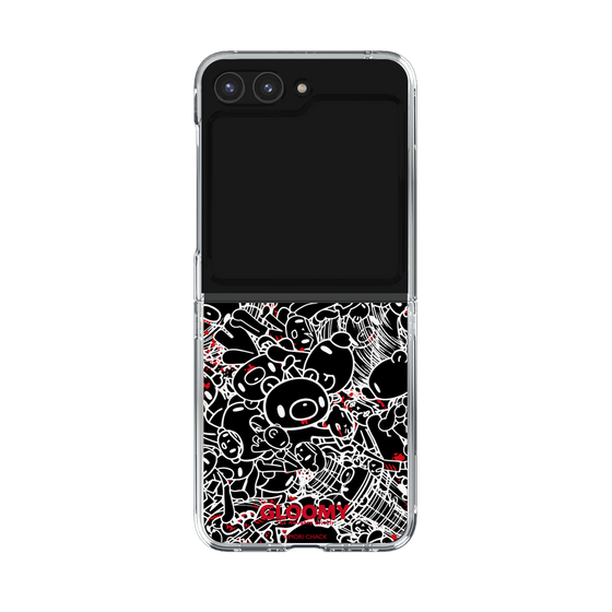 Clear Case［ Gloomy - Pattern - Black ］