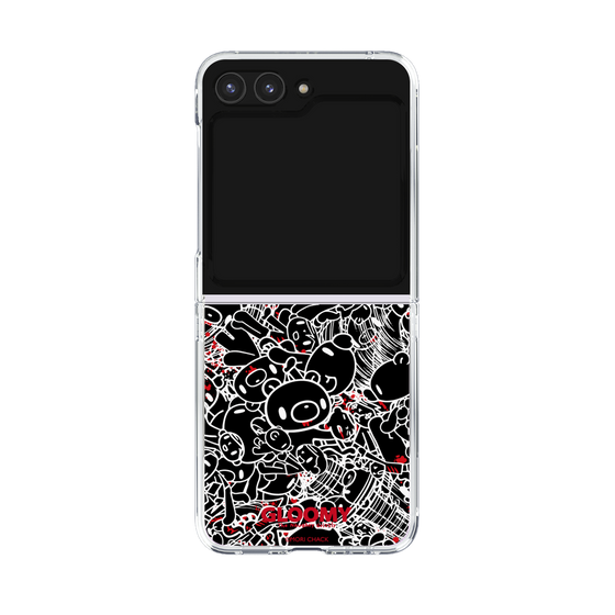 Clear Case［ Gloomy - Pattern - Black ］