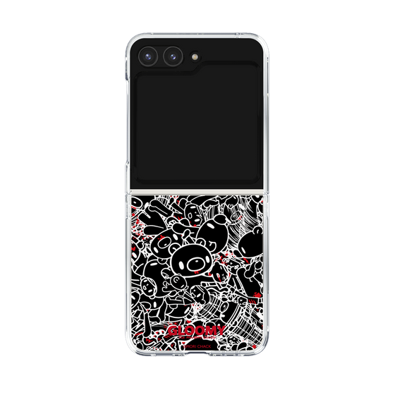 Clear Case［ Gloomy - Pattern - Black ］