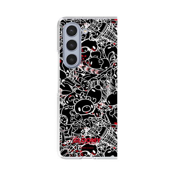 Clear Case［ Gloomy - Pattern - Black ］