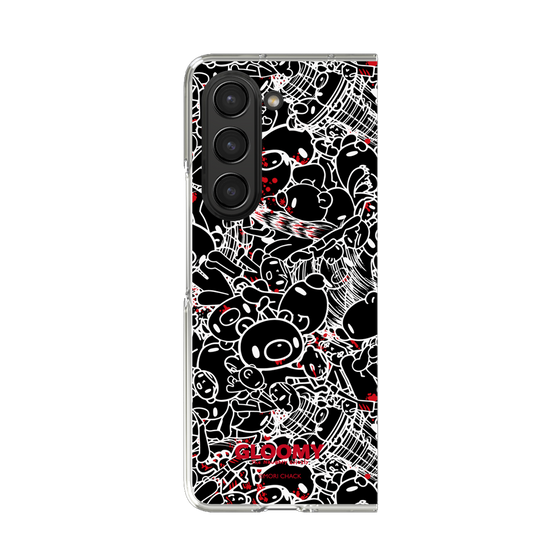 Clear Case［ Gloomy - Pattern - Black ］