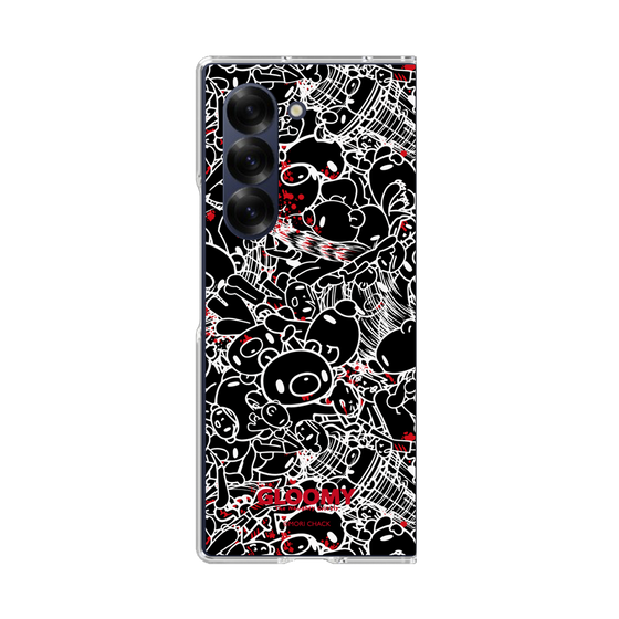 Clear Case［ Gloomy - Pattern - Black ］