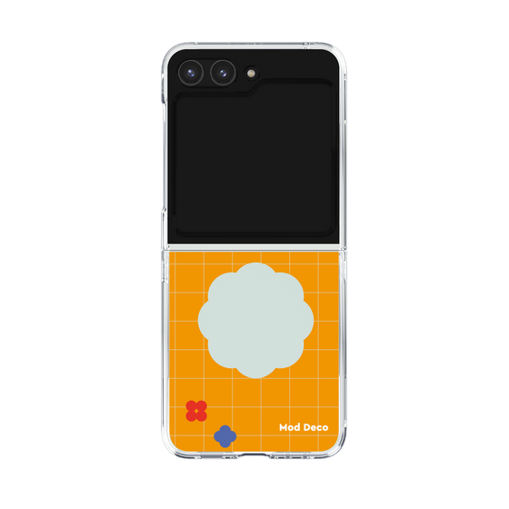Clear Case［ Mod Deco - オリジナル - レトロオレンジ ］