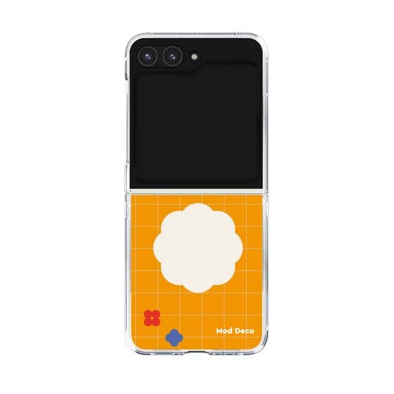 Clear Case［ Mod Deco - オリジナル - レトロオレンジ ］