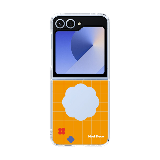 Clear Case［ Mod Deco - オリジナル - レトロオレンジ ］