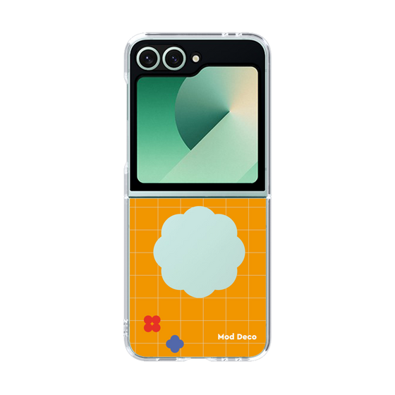 Clear Case［ Mod Deco - オリジナル - レトロオレンジ ］