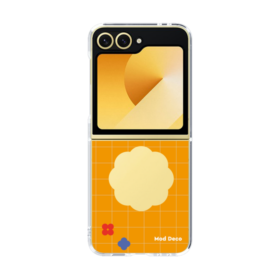 Clear Case［ Mod Deco - オリジナル - レトロオレンジ ］