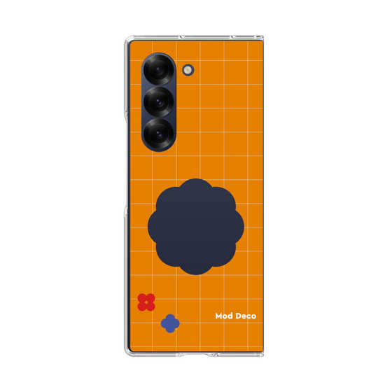Clear Case［ Mod Deco - オリジナル - レトロオレンジ ］