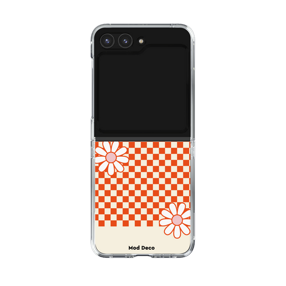Clear Case［ Mod Deco - オリジナル - レトロフラワー ］