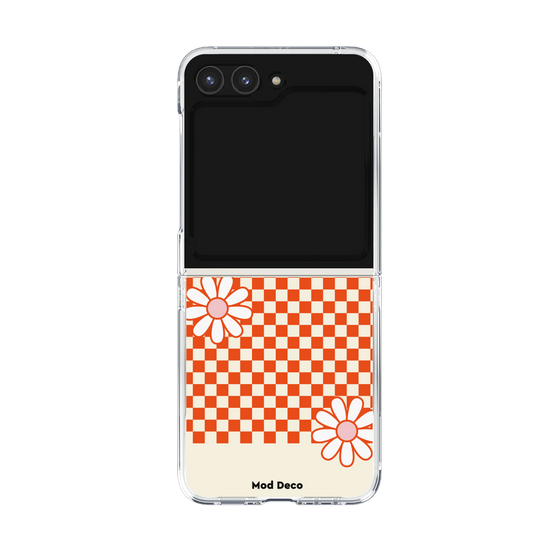 Clear Case［ Mod Deco - オリジナル - レトロフラワー ］