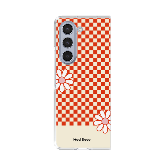 Clear Case［ Mod Deco - オリジナル - レトロフラワー ］