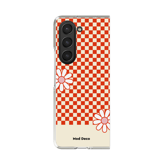 Clear Case［ Mod Deco - オリジナル - レトロフラワー ］