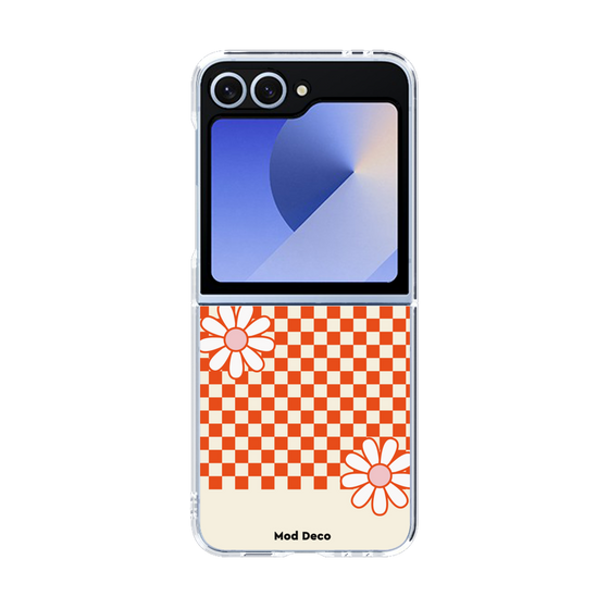 Clear Case［ Mod Deco - オリジナル - レトロフラワー ］