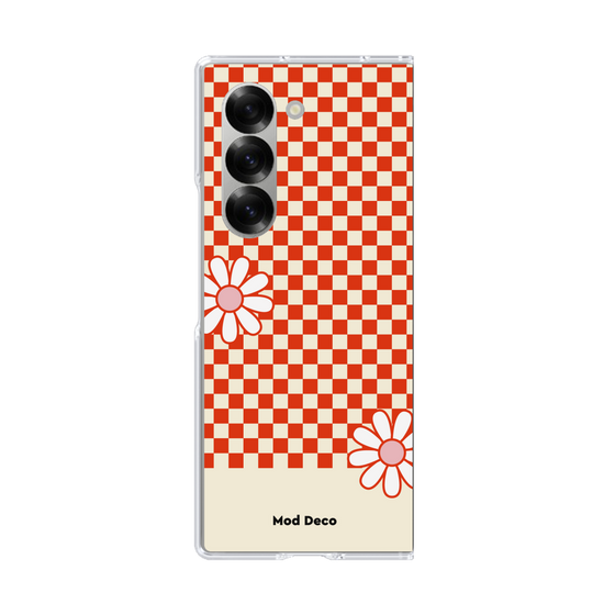 Clear Case［ Mod Deco - オリジナル - レトロフラワー ］