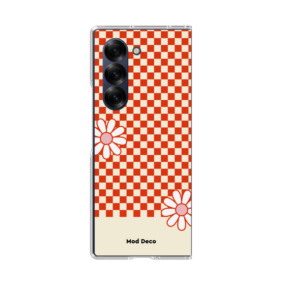 Clear Case［ Mod Deco - オリジナル - レトロフラワー ］