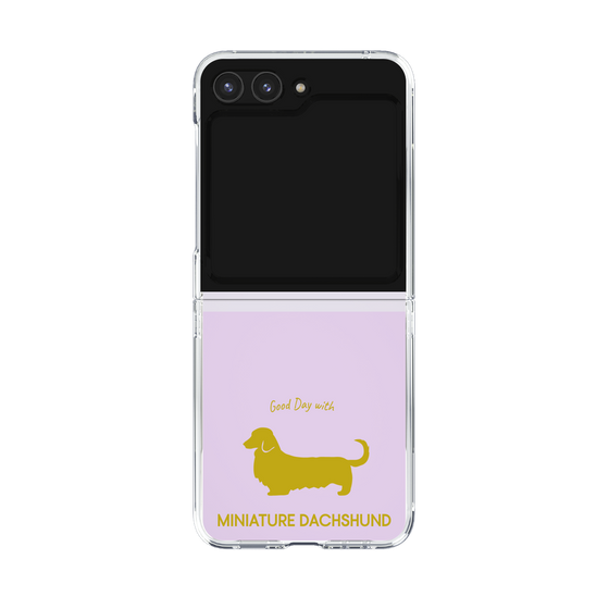 Clear Case［ &UCHINOCO - Miniature Dachshund ］