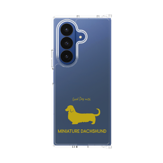 Clear Case［ &UCHINOCO - Miniature Dachshund ］