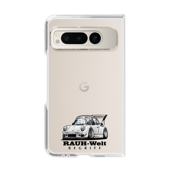 Clear Case［ RAUH-Welt BEGRIFF - Classic Porsche - White ］