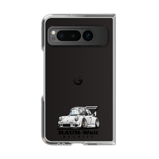 Clear Case［ RAUH-Welt BEGRIFF - Classic Porsche - White ］
