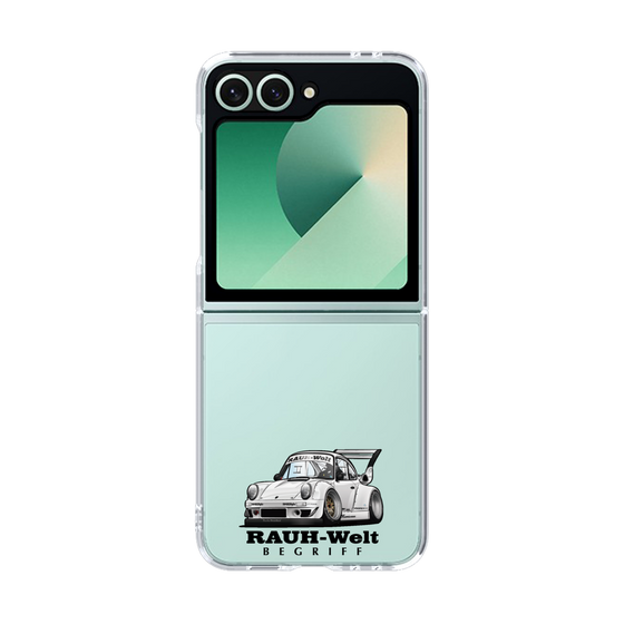 Clear Case［ RAUH-Welt BEGRIFF - Classic Porsche - White ］