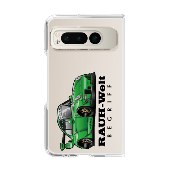 Clear Case［ RAUH-Welt BEGRIFF - Classic Porsche - Green ］