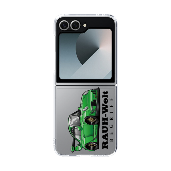 Clear Case［ RAUH-Welt BEGRIFF - Classic Porsche - Green ］