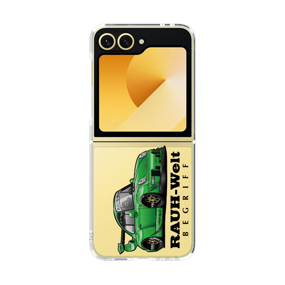 Clear Case［ RAUH-Welt BEGRIFF - Classic Porsche - Green ］
