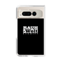 Clear Case［ RAUH-Welt BEGRIFF - Logo - Black ］