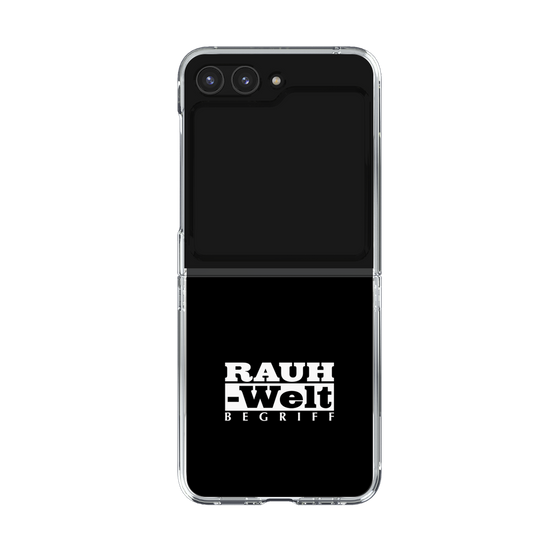 Clear Case［ RAUH-Welt BEGRIFF - Logo - Black ］