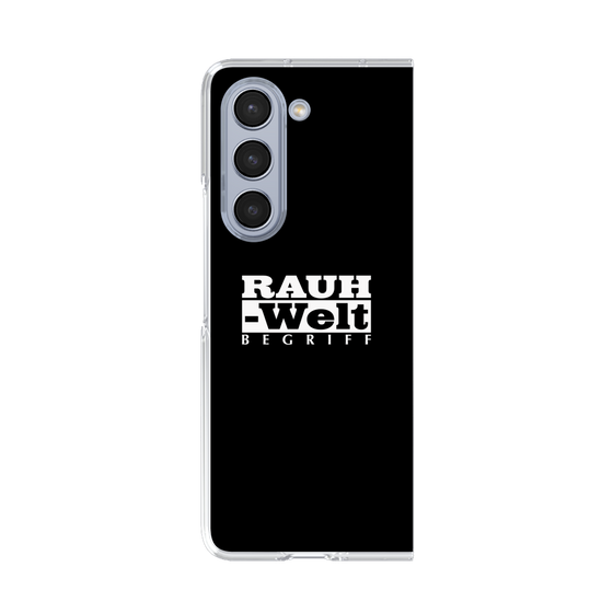 Clear Case［ RAUH-Welt BEGRIFF - Logo - Black ］