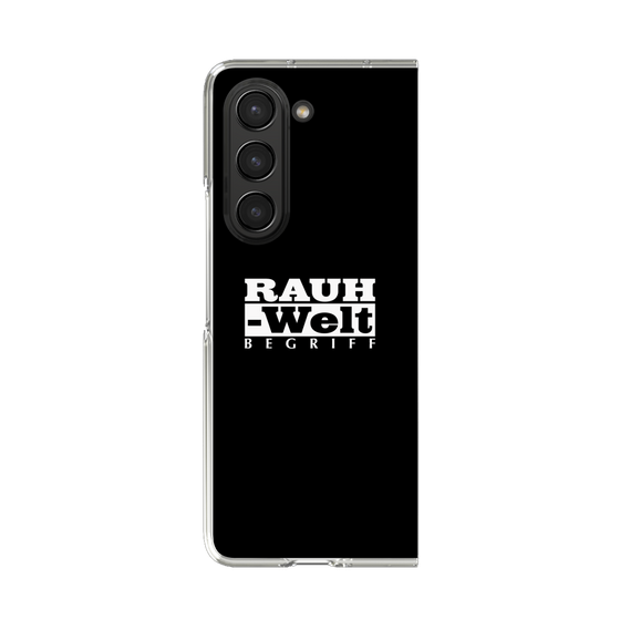 Clear Case［ RAUH-Welt BEGRIFF - Logo - Black ］