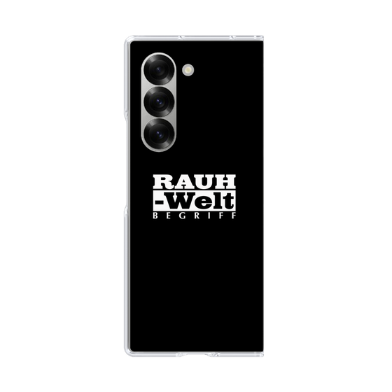Clear Case［ RAUH-Welt BEGRIFF - Logo - Black ］