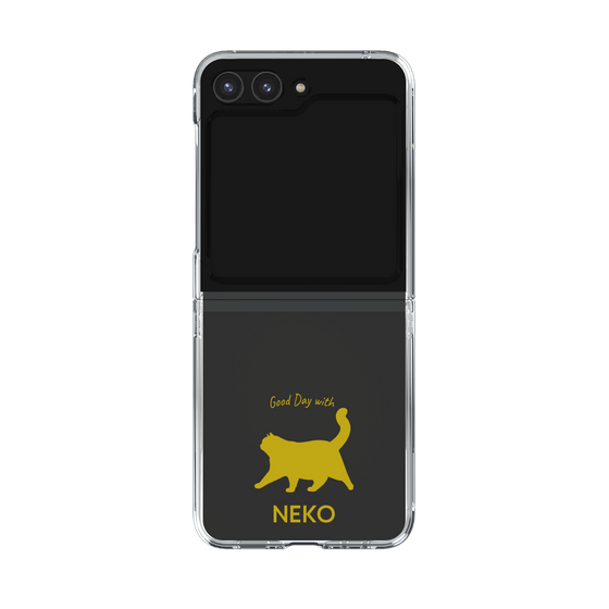 Clear Case［ &UCHINOCO - Happy Chubby Cat ］