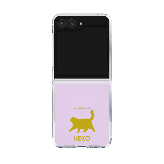 Clear Case［ &UCHINOCO - Happy Chubby Cat ］