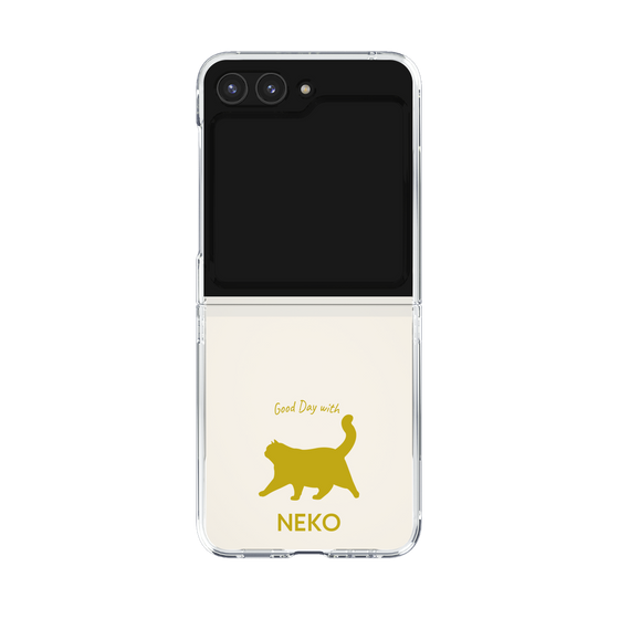 Clear Case［ &UCHINOCO - Happy Chubby Cat ］