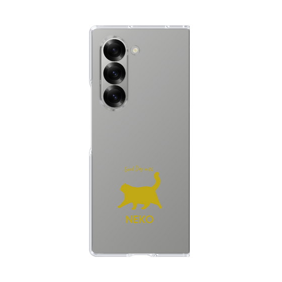 Clear Case［ &UCHINOCO - Happy Chubby Cat ］