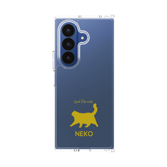 Clear Case［ &UCHINOCO - Happy Chubby Cat ］