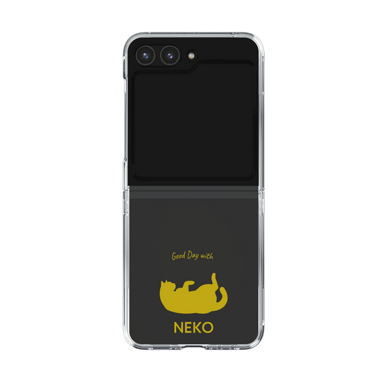 Clear Case［ &UCHINOCO - Rolled-Over Cat ］