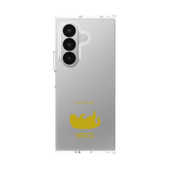 Clear Case［ &UCHINOCO - Rolled-Over Cat ］