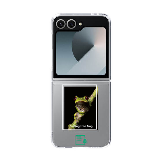 Clear Case［ Green Future Project - Gliding tree frog ］
